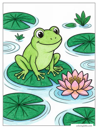 Colored example of this coloring page
