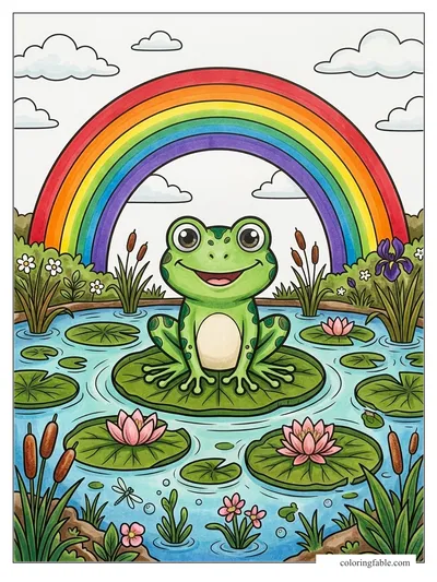 Colored example of this coloring page