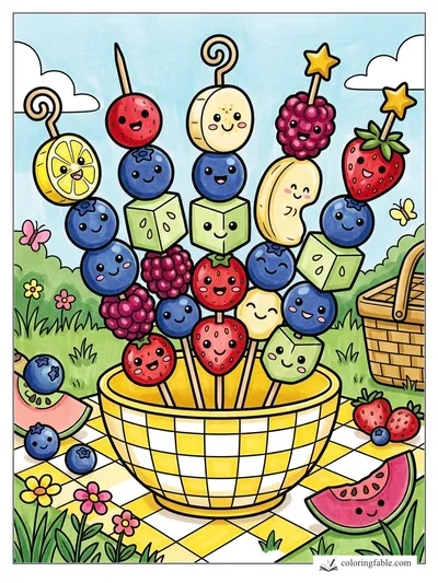 Colored example of this coloring page