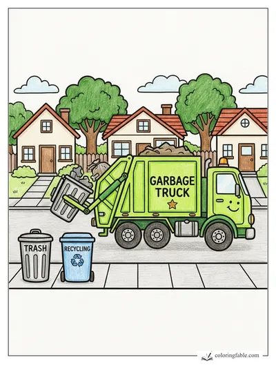 Colored example of this coloring page