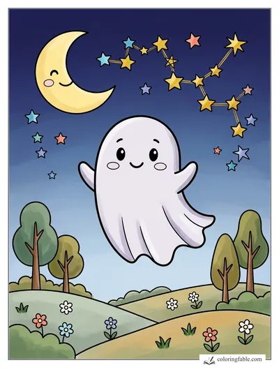 Colored example of this coloring page
