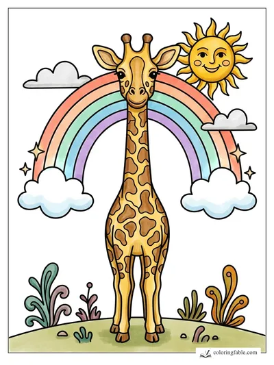 Colored example of this coloring page