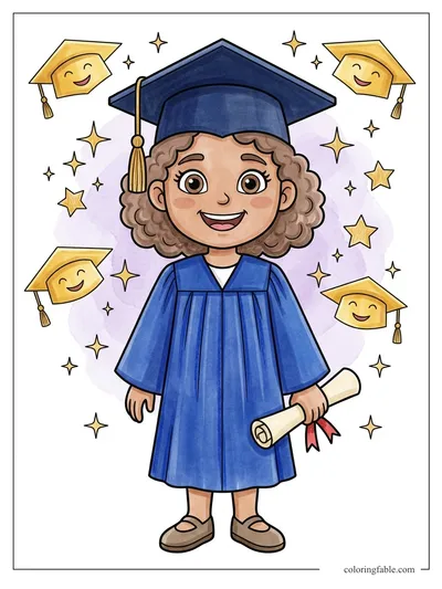 Colored example of this coloring page