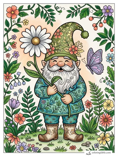 Colored example of this coloring page