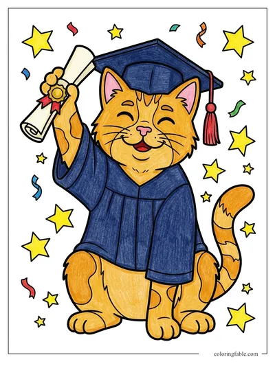 Colored example of this coloring page