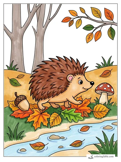 Colored example of this coloring page