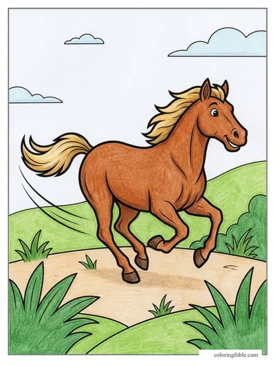 Colored example of this coloring page