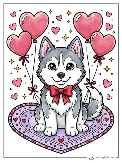 Colored example of this coloring page
