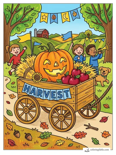 Colored example of this coloring page