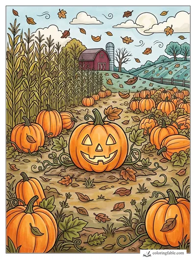 Colored example of this coloring page