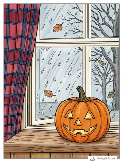 Colored example of this coloring page