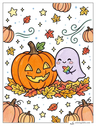 Colored example of this coloring page