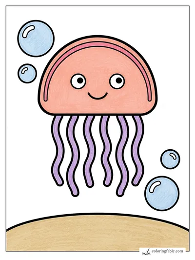 Colored example of this coloring page
