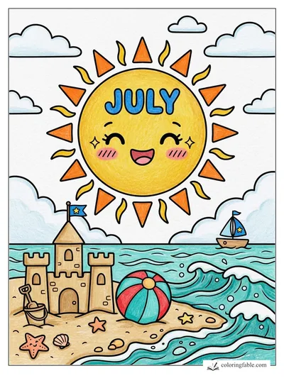 Colored example of this coloring page
