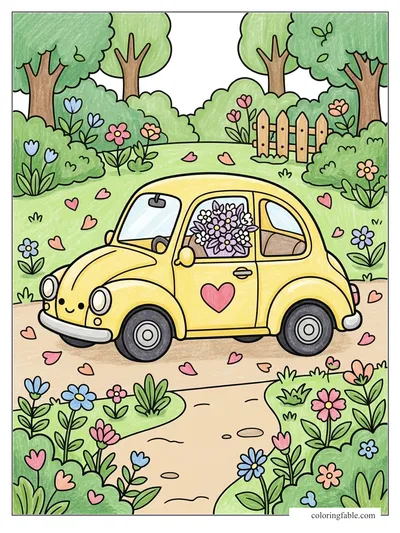 Colored example of this coloring page