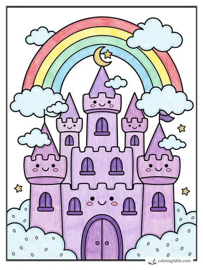 Colored example of this coloring page