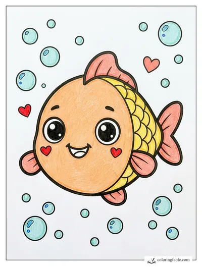 Colored example of this coloring page