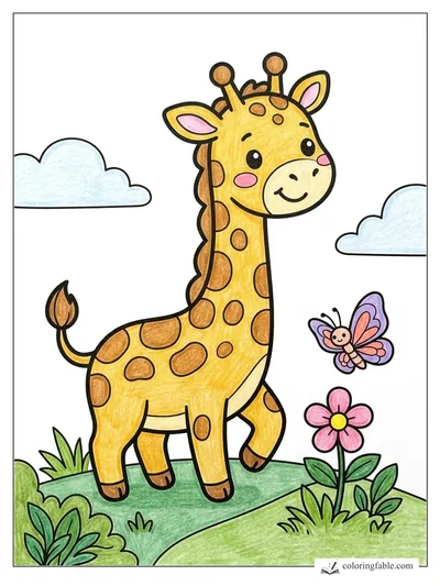 Colored example of this coloring page