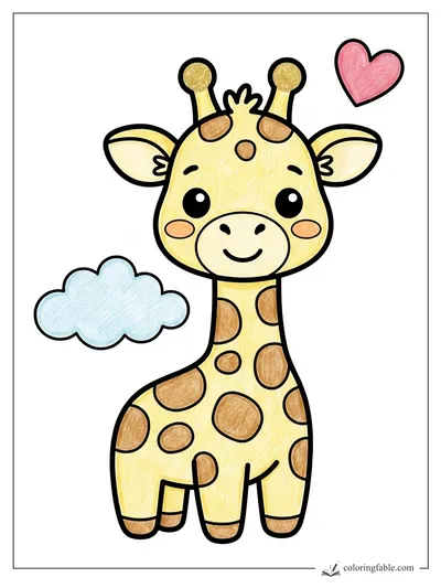 Colored example of this coloring page