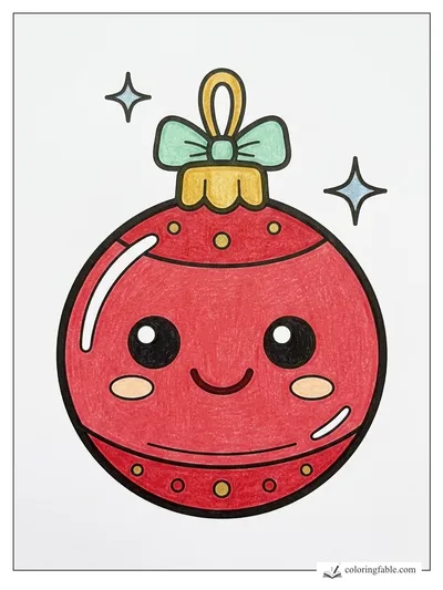 Colored example of this coloring page