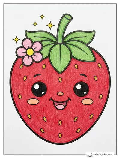 Colored example of this coloring page