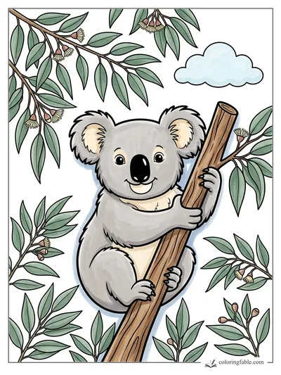 Colored example of this coloring page