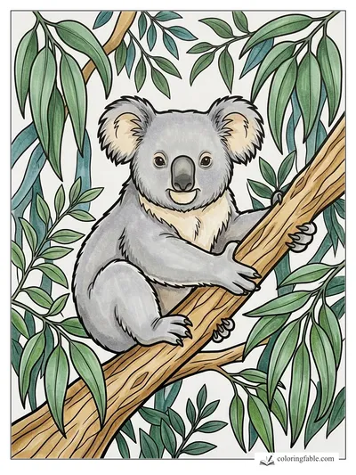 Colored example of this coloring page