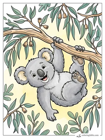Colored example of this coloring page