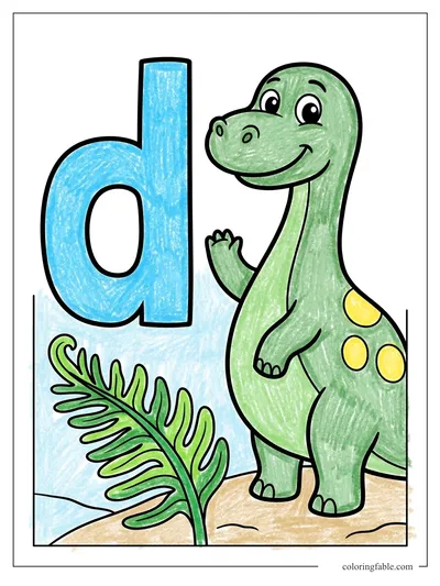 Colored example of this coloring page