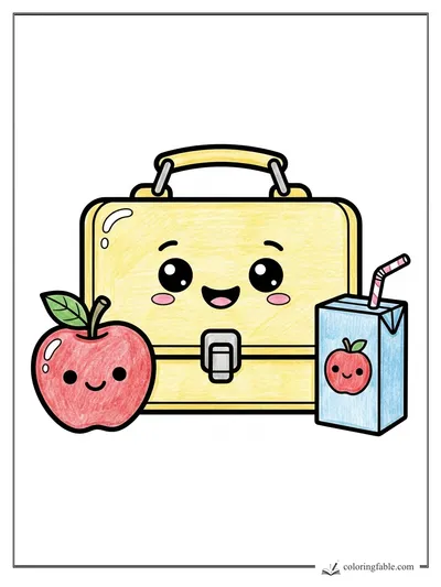 Colored example of this coloring page