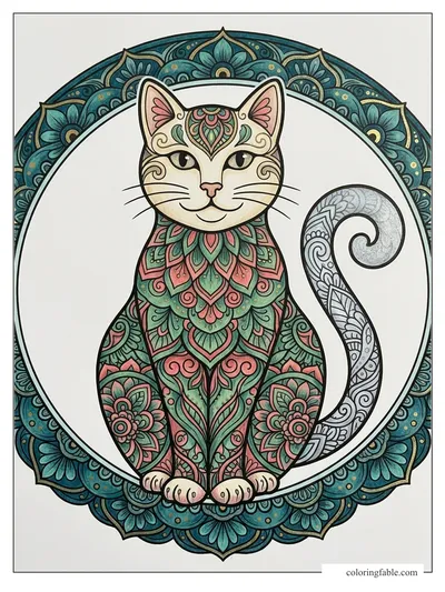 Colored example of this coloring page