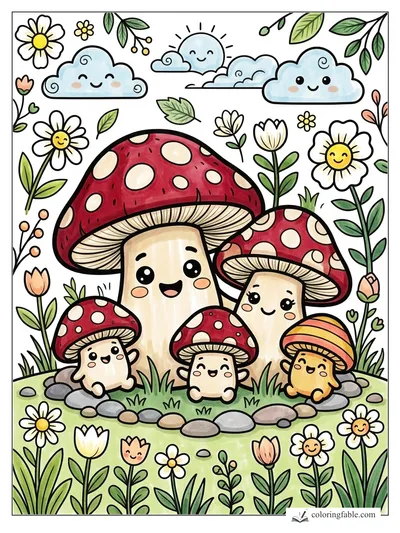 Colored example of this coloring page