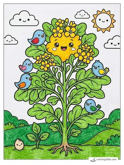 Colored example of this coloring page