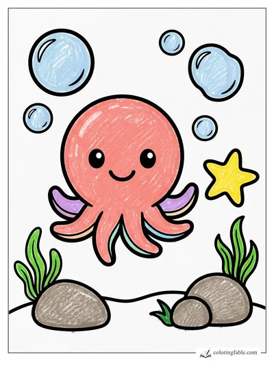 Colored example of this coloring page