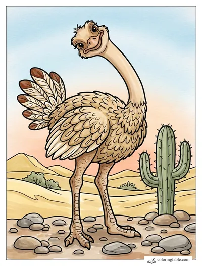 Colored example of this coloring page