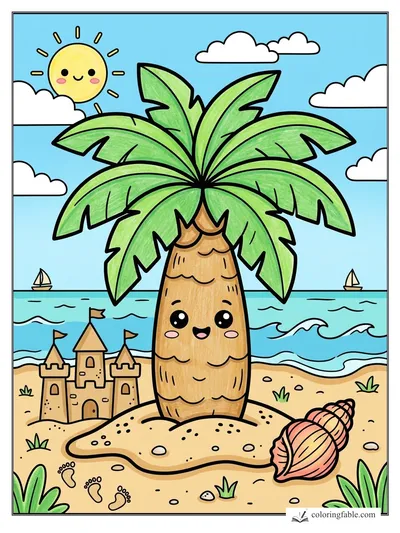Colored example of this coloring page