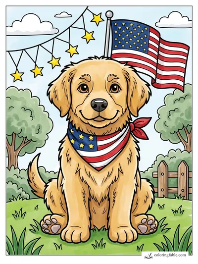 Colored example of this coloring page