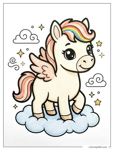 Colored example of this coloring page