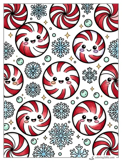 Colored example of this coloring page