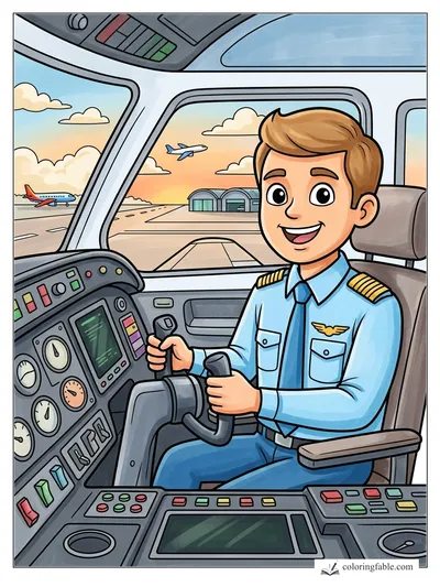 Colored example of this coloring page