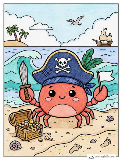 Colored example of this coloring page