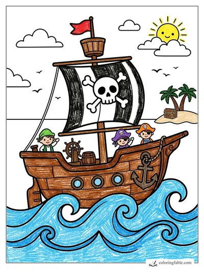 Colored example of this coloring page