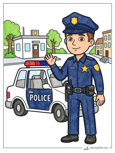 Colored example of this coloring page