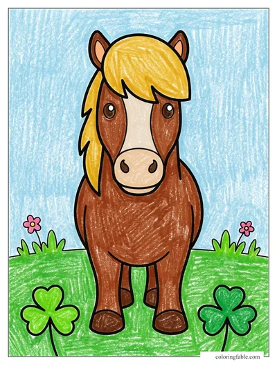 Colored example of this coloring page