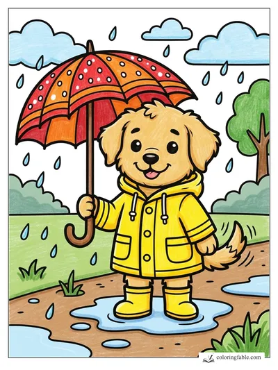 Colored example of this coloring page
