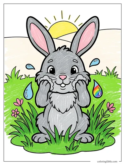 Colored example of this coloring page