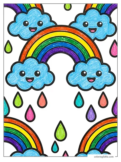 Colored example of this coloring page