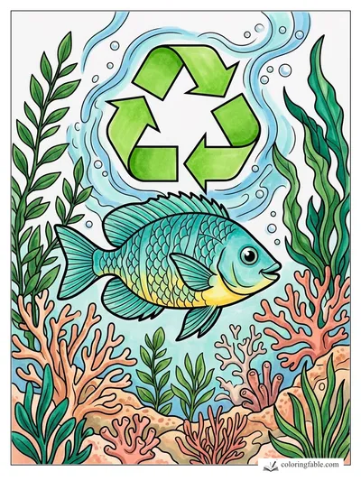 Colored example of this coloring page