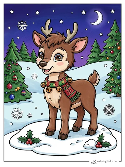 Colored example of this coloring page