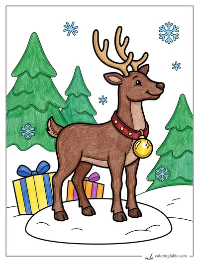 Colored example of this coloring page